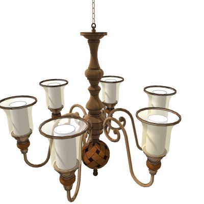 美式欧式铁艺吊灯