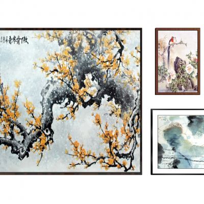 新中式装饰画挂画