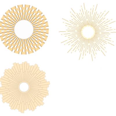 欧式装饰镜子挂饰