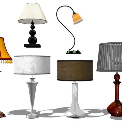 欧式北欧式陶瓷金属台灯