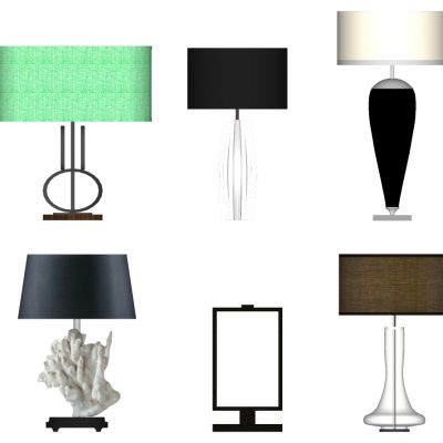 新中式陶瓷青花瓷透明玻璃台灯大理石雕刻台灯装饰灯