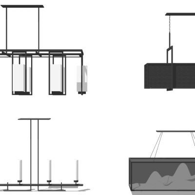 新中式山形状吊灯