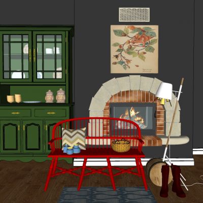 北欧现代欧式美式法式单人铁艺椅