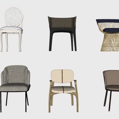 现代欧式美式法式椅