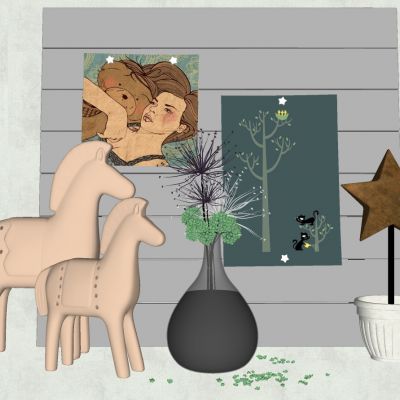 北欧现代儿童房摆件饰品