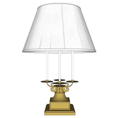 欧式美式金属铁艺台灯