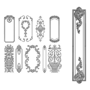 欧式法式石膏雕花构件