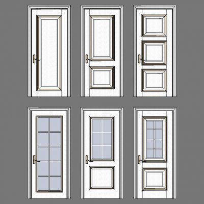 现代单开门组合