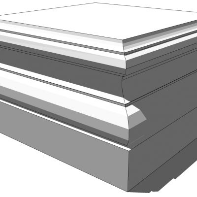 欧式法式柱子柱基柱脚