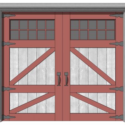 工业风仓库车库门