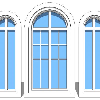 欧式建筑别墅窗