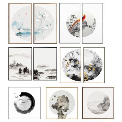 新中式装饰画挂画