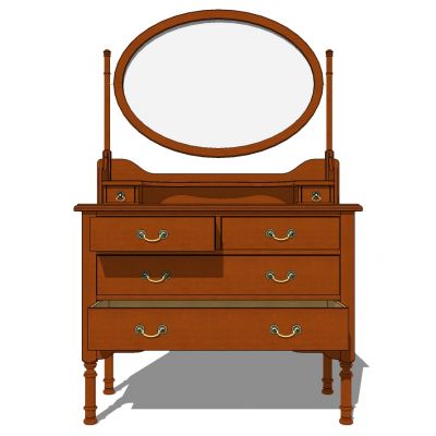 欧式法式美式梳妆台化妆台