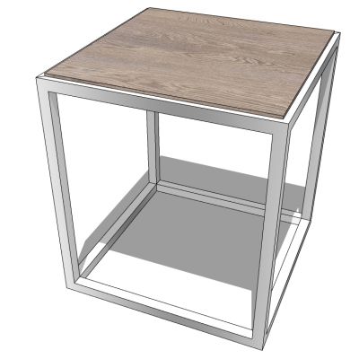 北欧现代边几圆几灯几