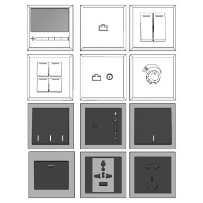 开关插座五金件