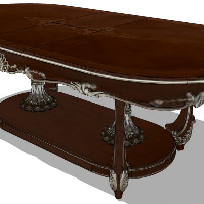 美式欧式法式实木雕花茶几