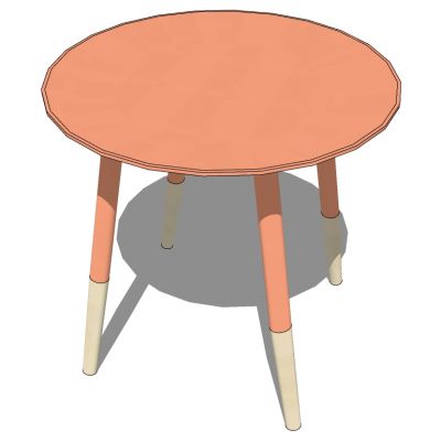 北欧现代边几圆几灯几