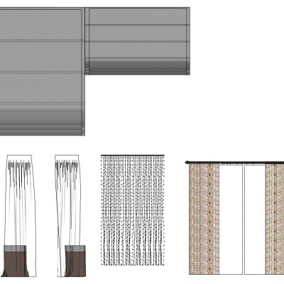 现代新中式窗帘