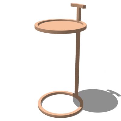 现代北欧金属铁艺圆几边几