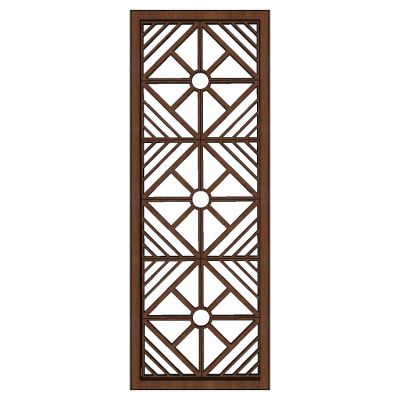 新中式花格屏风隔断