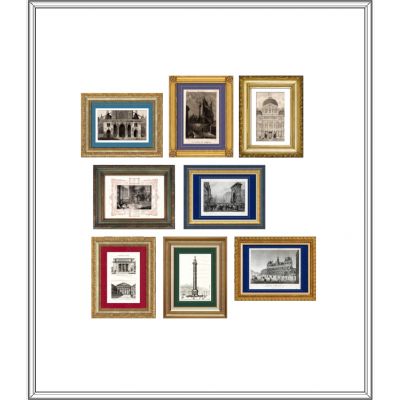 欧式法式装饰画挂画画框照片墙