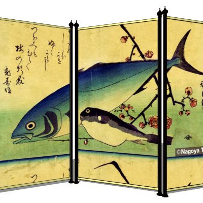 中式雕花花格屏风隔断