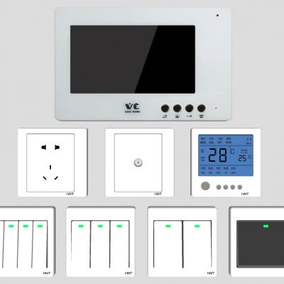 开关插座可视对讲空调智能温控开关