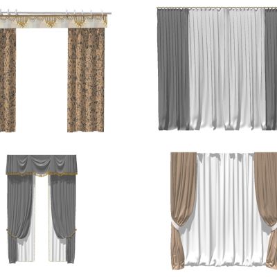 欧式现代窗帘