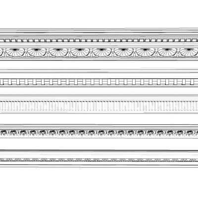 欧式法式雕花脚线线脚石膏线