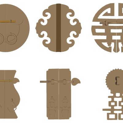 中式柜门抽屉五金件