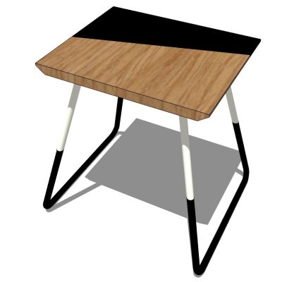 北欧现代边几圆几灯几