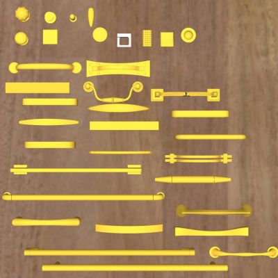 现代橱柜抽屉门把手拉手五金件