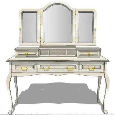 欧式美式法式梳妆台化妆台