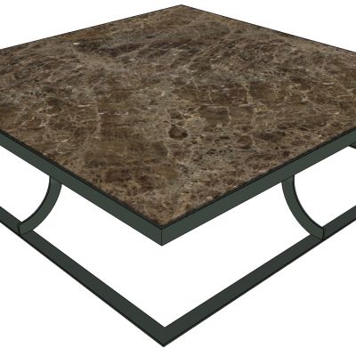 北欧金属铁艺边几茶几