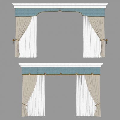 新中式欧式法式窗帘