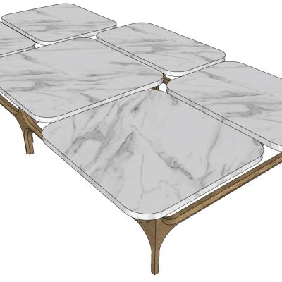 现代大理石茶几茶桌