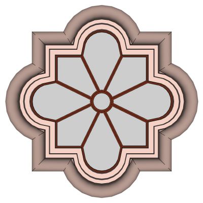 欧式建筑别墅窗