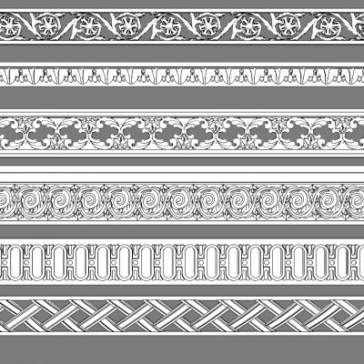 欧式法式石膏线线条平线脚