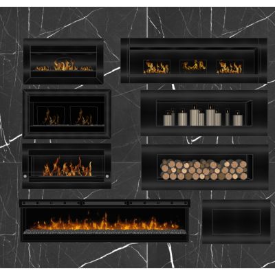 现代壁炉火炉电子壁炉劈柴柴火