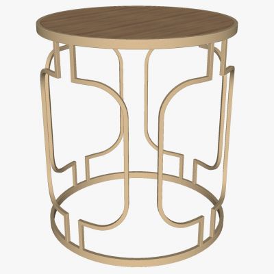 简欧式新中式边几角几灯几圆几