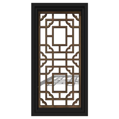 中式景窗花窗花格