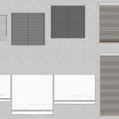 现代办公百叶窗帘