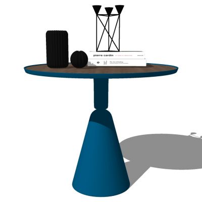 北欧现代简约边几圆几摆件