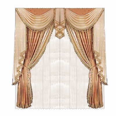 欧式法式窗帘