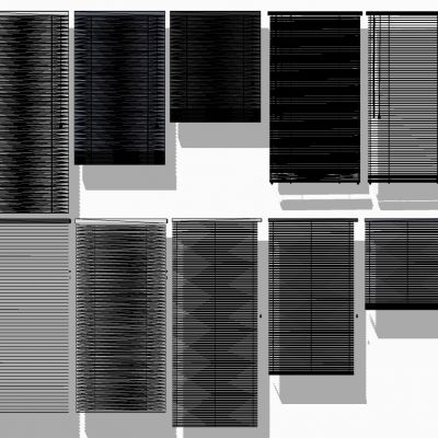 现代办公百叶窗帘