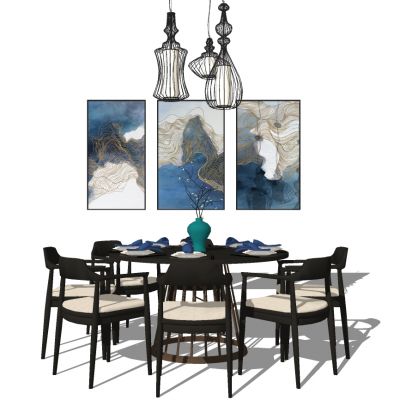 中式新中式实木单人椅