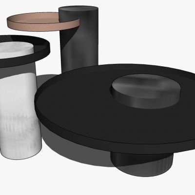 北欧现代茶几SU模型