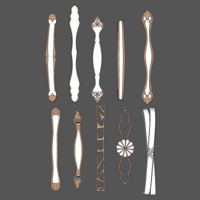 欧式橱柜抽屉门把手拉手五金件