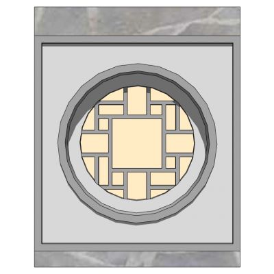 中式景窗花窗花格