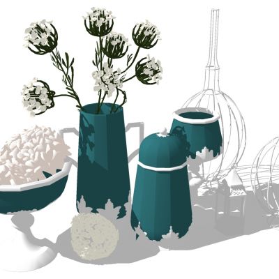 简欧式饰品花瓶摆件